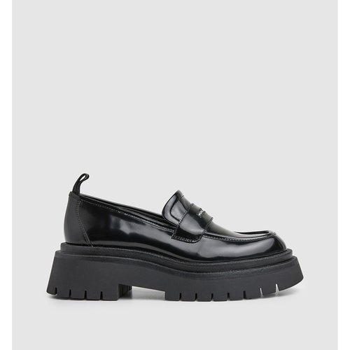 Queen Oxford Loafers with Chunky Heel