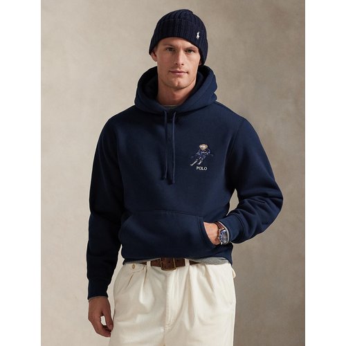 Polo bear hoodie, navy blue, Polo Ralph Lauren | La Redoute