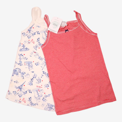Haut Fille Rose Avec Cœurs Multicolores - Taille 6X - Polyester Léger - Occasion Très Bon état