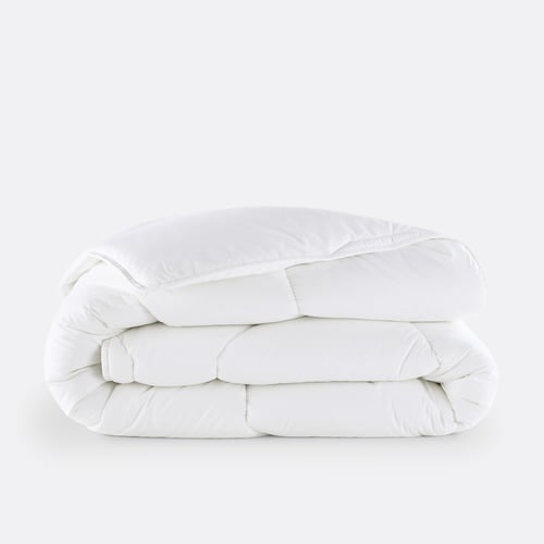 Piumino Estivo Singolo In Cotone - 140x200 Cm, Bianco, Leggero E Traspirante, Per La Bella Stagione