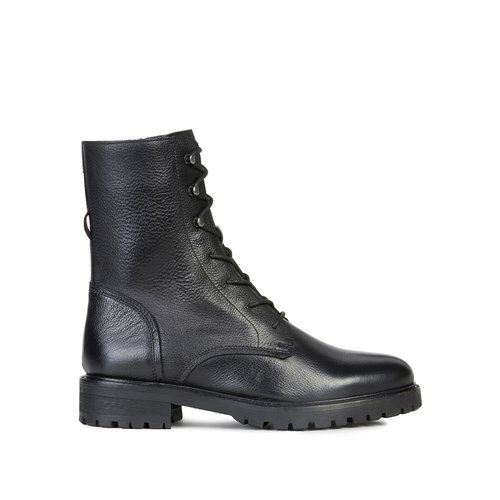 Hoara leather ankle boots black Geox La Redoute