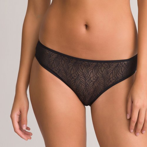 Slip in pizzo nero La Redoute Collections La Redoute