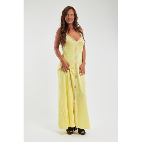 Robe a bretelles en lin eclat paille Armor Lux La Redoute