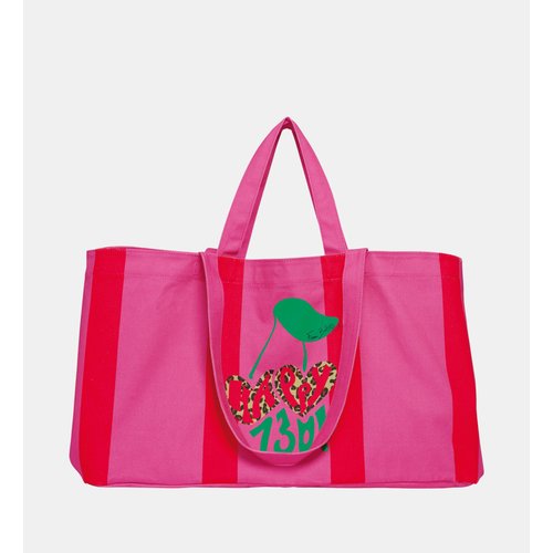 Grand sac cabas coton bio 130 ans rose Galeries Lafayette La Redoute