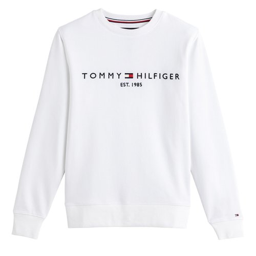 Sudadera con cuello redondo tommy logo Tommy Hilfiger La Redoute
