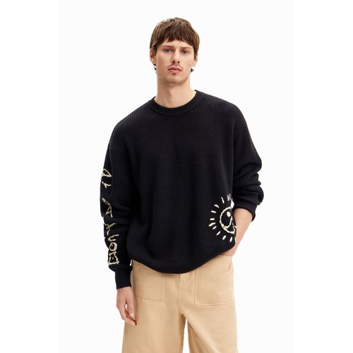 Pull noir desigual clearance