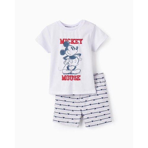 Pyjama En Coton Pour Bebe Garcon Mickey manches courtes