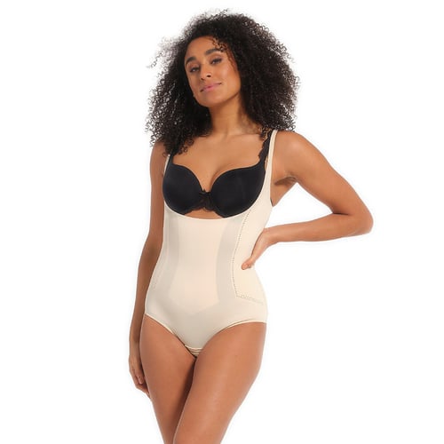 Body Gainant Femme Ventre Plat - Shapewear Invisible - Compression Forte - Pour Robes Et Tenues