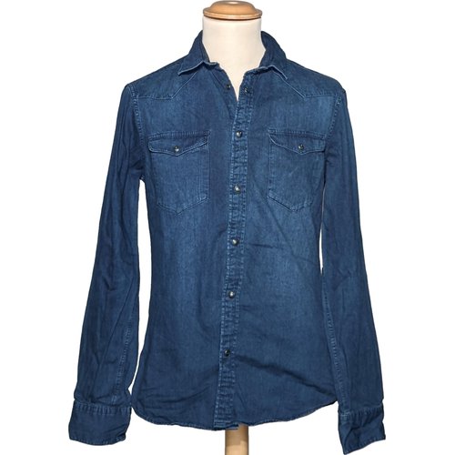 Chemise manches longues tres bon etat bleu Celio La Redoute