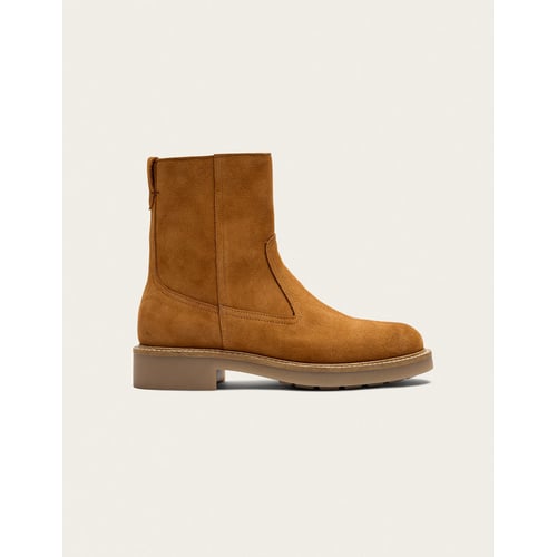 Bottines aris suède ambre Odaje | La Redoute