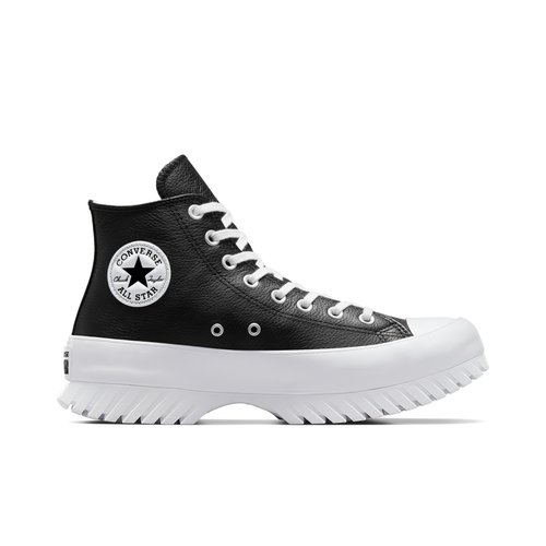 Baskets chuck taylor all star lugged 2.0 leather noir aigrette blanc Converse La Redoute