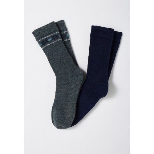 Paires de chaussettes thermolactyl maille moelleuse lot de 2 Damart La Redoute