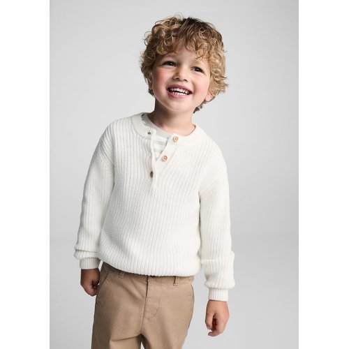 Pull boutonné dos mango hot sale