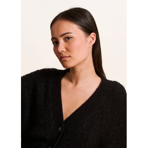 Gilet Longue Sans Manches La Fée Maraboutée – Gris – Femme – Taille 38/40 – Laine – Occasion