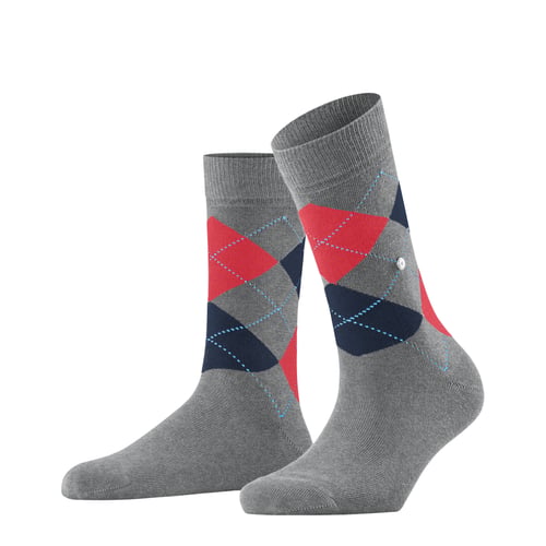 Burlington Butterflies W So coton fantaisie 1 paire, Chaussettes Femme, Bleu Cosmic Sky 6537, 36-41
