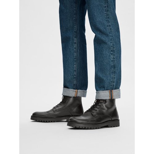 Bottes cuir homme online