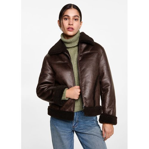 Blouson imitation mouton best sale