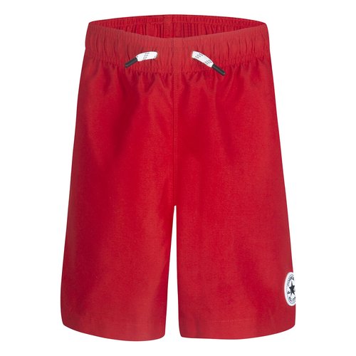 Logo print swim shorts red Converse La Redoute