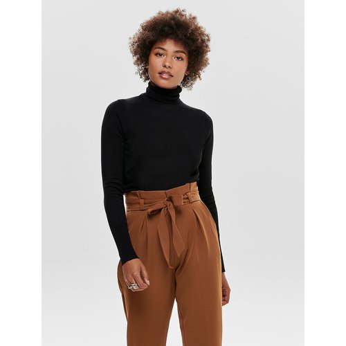 Fine knit black turtleneck 2025