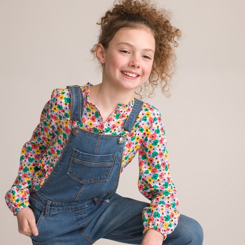Salopette 3 12 anni stone La Redoute Collections La Redoute