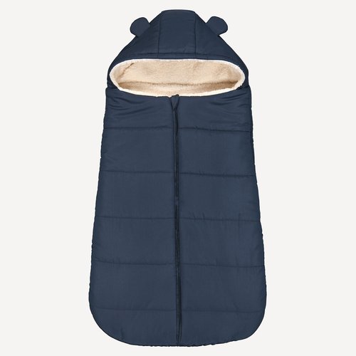 Warmer schlafsack mit kapuze, sherpa-gefttert marine La Redoute  Collections | La Redoute