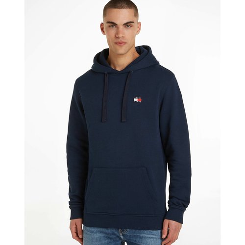 Sweat a capuche droit Tommy Jeans bleu marine La Redoute