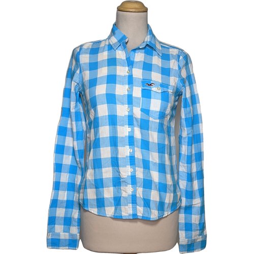 Chemise tres bon etat bleu Hollister La Redoute
