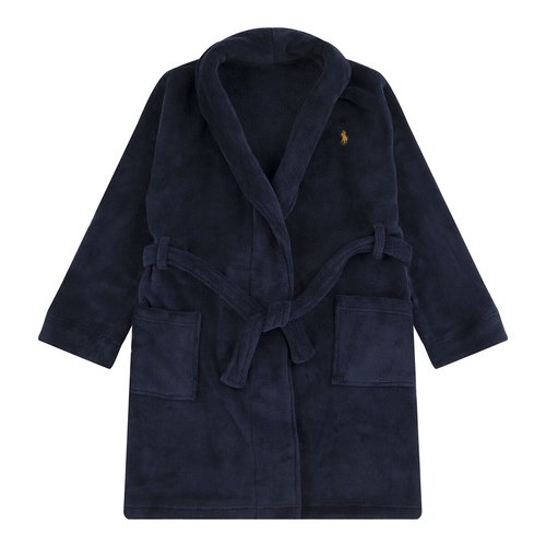 Peignoir de chambre bleu marine Polo Ralph Lauren La Redoute