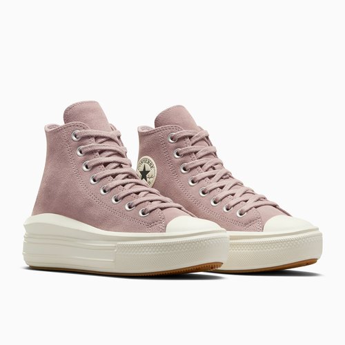 Pink suede converse high tops new arrivals