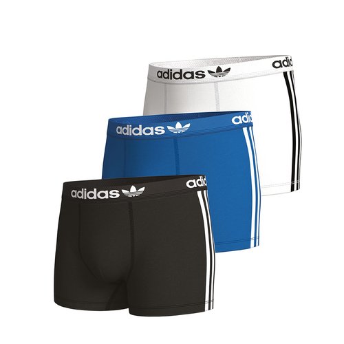 Boxers lot de 3 comfort cotton flex 3 stripes Adidas Performance La Redoute