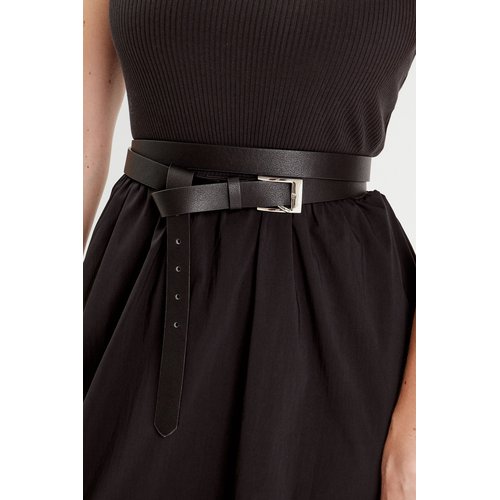 Ceinture double tour noir Cache Cache La Redoute