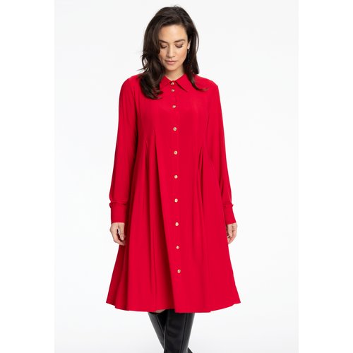 Robe rouge ample outlet