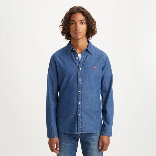Chemise en jean indigo stonewash Levi s La Redoute