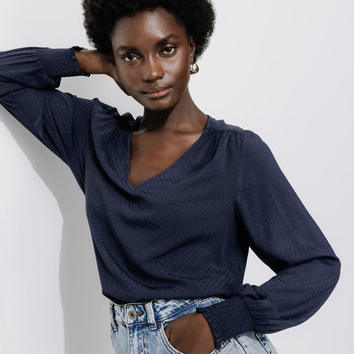 Blouse eco concue Promod La Redoute