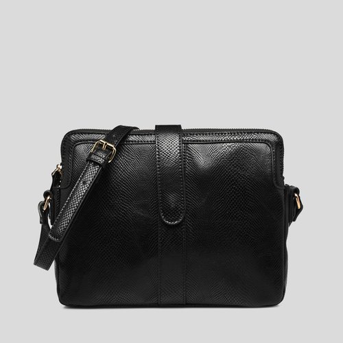 Sac bandouliere noir Monoprix La Redoute