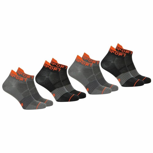 Pack of 4 pairs of running socks, black, Athena | La Redoute