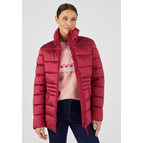 Doudoune matiere fantaisie Damart La Redoute
