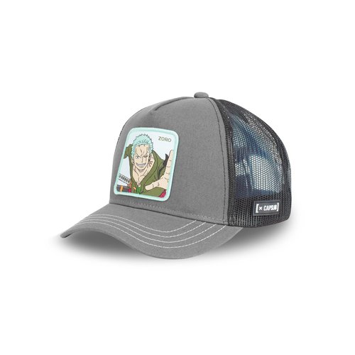 Gorra Dragon Ball Z Freezer - Estilo Trucker, Ajuste Snapback | Color Gris, 50% Algodón 50% Poliéster