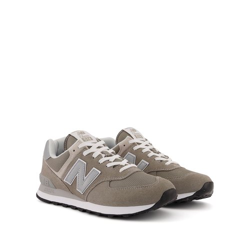 New balance leather trainers sale
