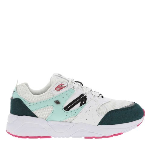 Baskets basses semi compensees blanc Bk La Redoute
