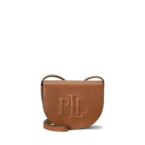 Witley medium crossbody bag in leather camel Lauren Ralph Lauren La Redoute