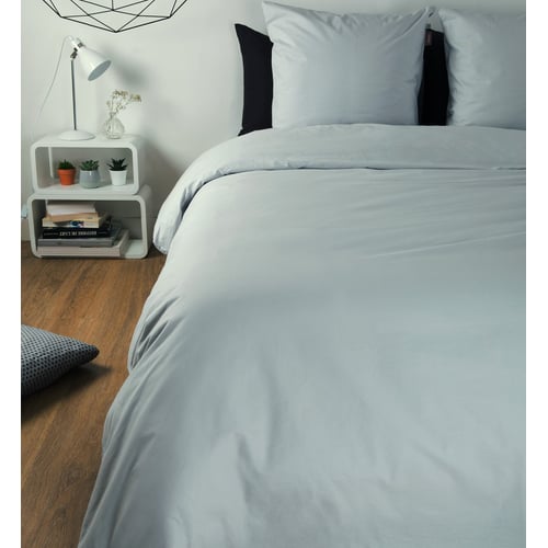 Housse de couette unie, percale de coton, 100% coton bio GOTS VERT CLAIR Housse de couette unie, percale de coton, 100% coton bio GOTS VERT CLAIR
