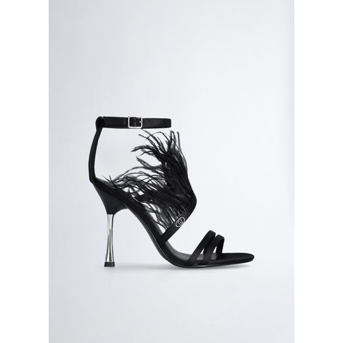 Sandale avec plume cheap