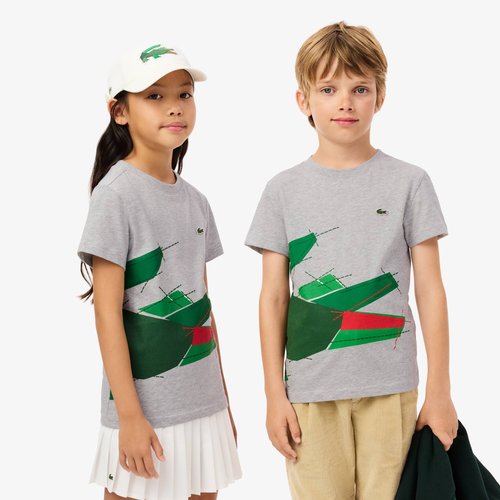 T shirt enfant lacoste on sale