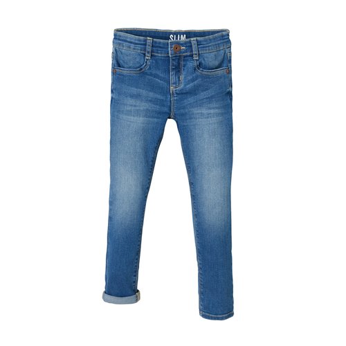 Jean slim morphologik waterless tour de hanches large Vertbaudet La Redoute