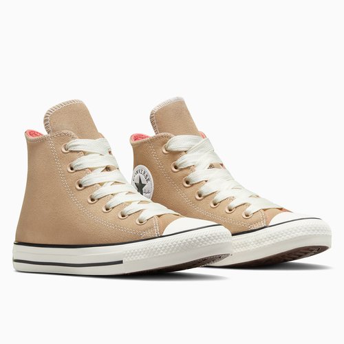 Beige suede converse store