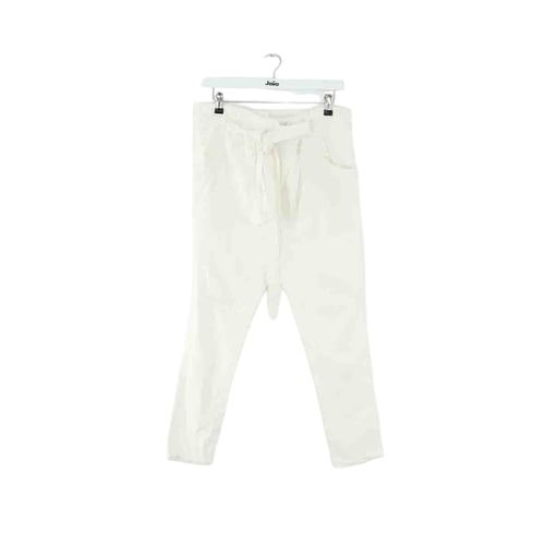Jean Isabel Marant NAVARO Blanc Taille 36 - Skinny, Occasion Très Bon état, Fabriqué En France