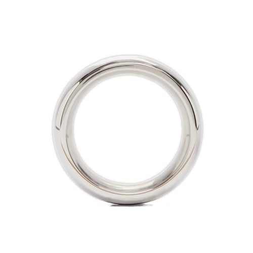 Cockring En Acier Rainuré 10mm - Anneau De Pénis - Neuf - Marque RougeCuir