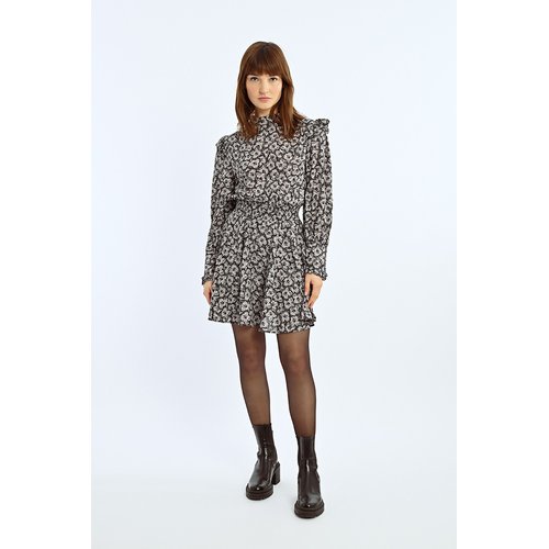 Robe patineuse imprimee floral