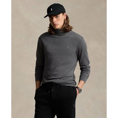 Cotton high neck top discount
